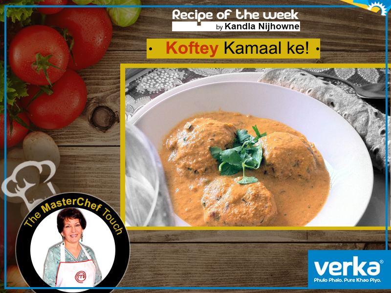 Malai Koftas using Verka Milk and Paneer